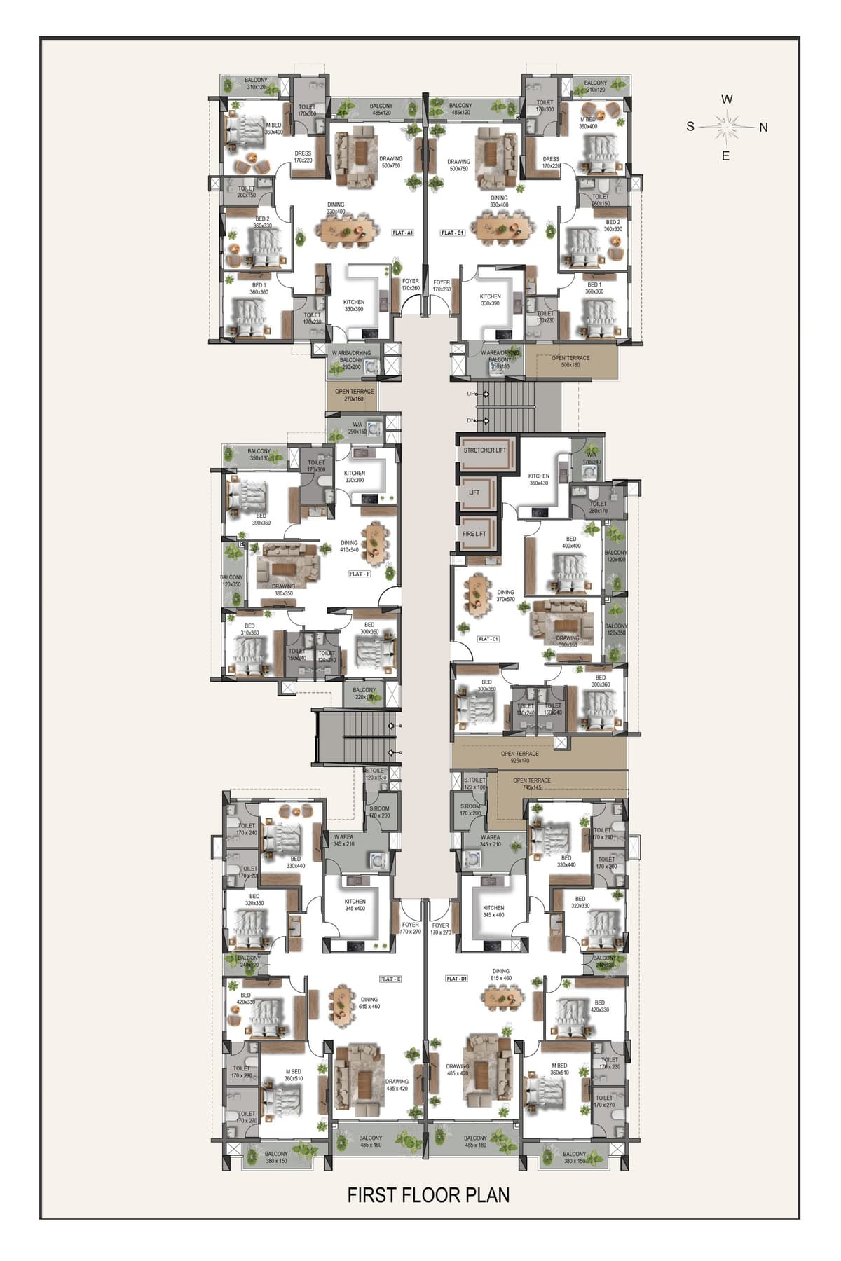 First Floor Layout