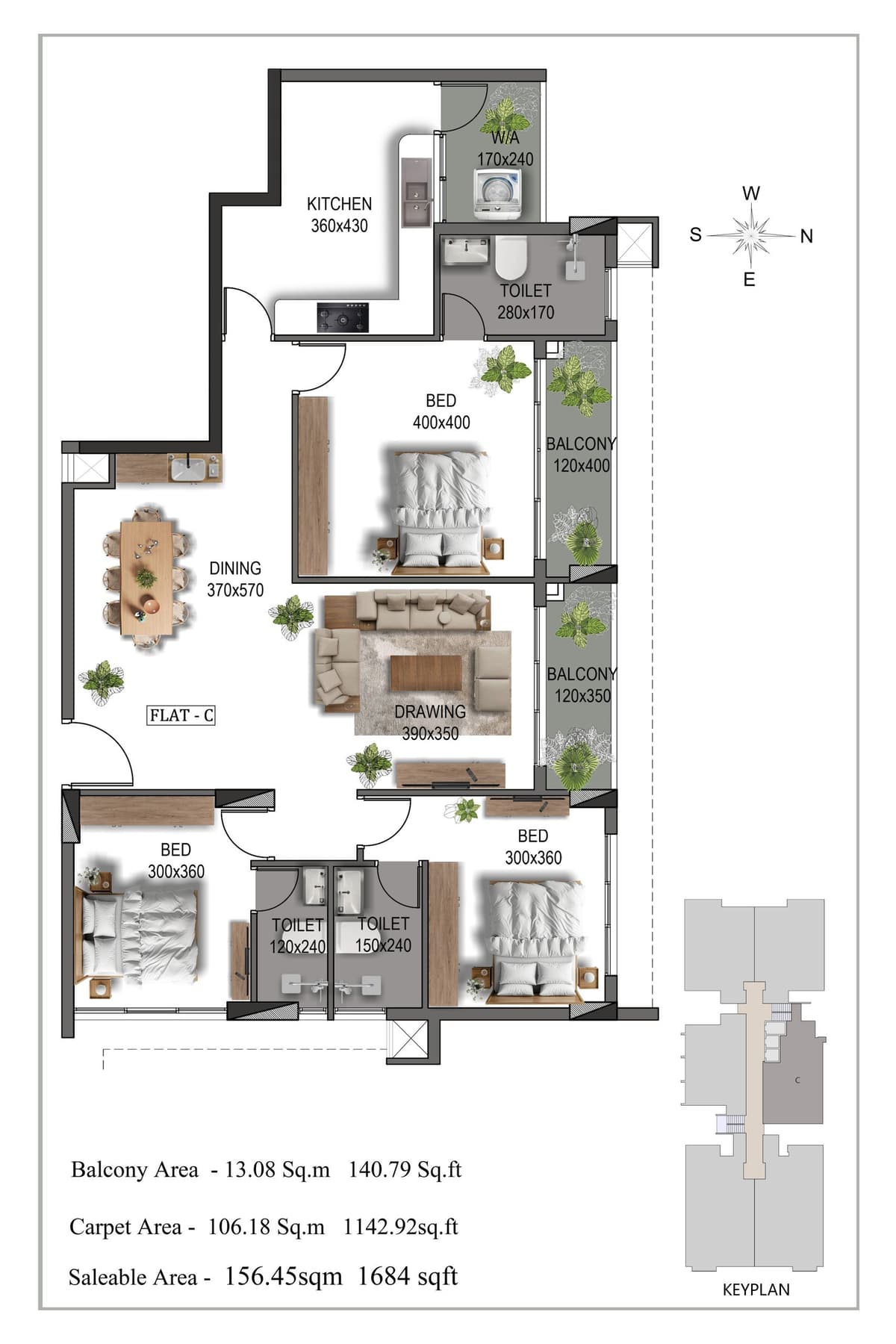 Flat C-2