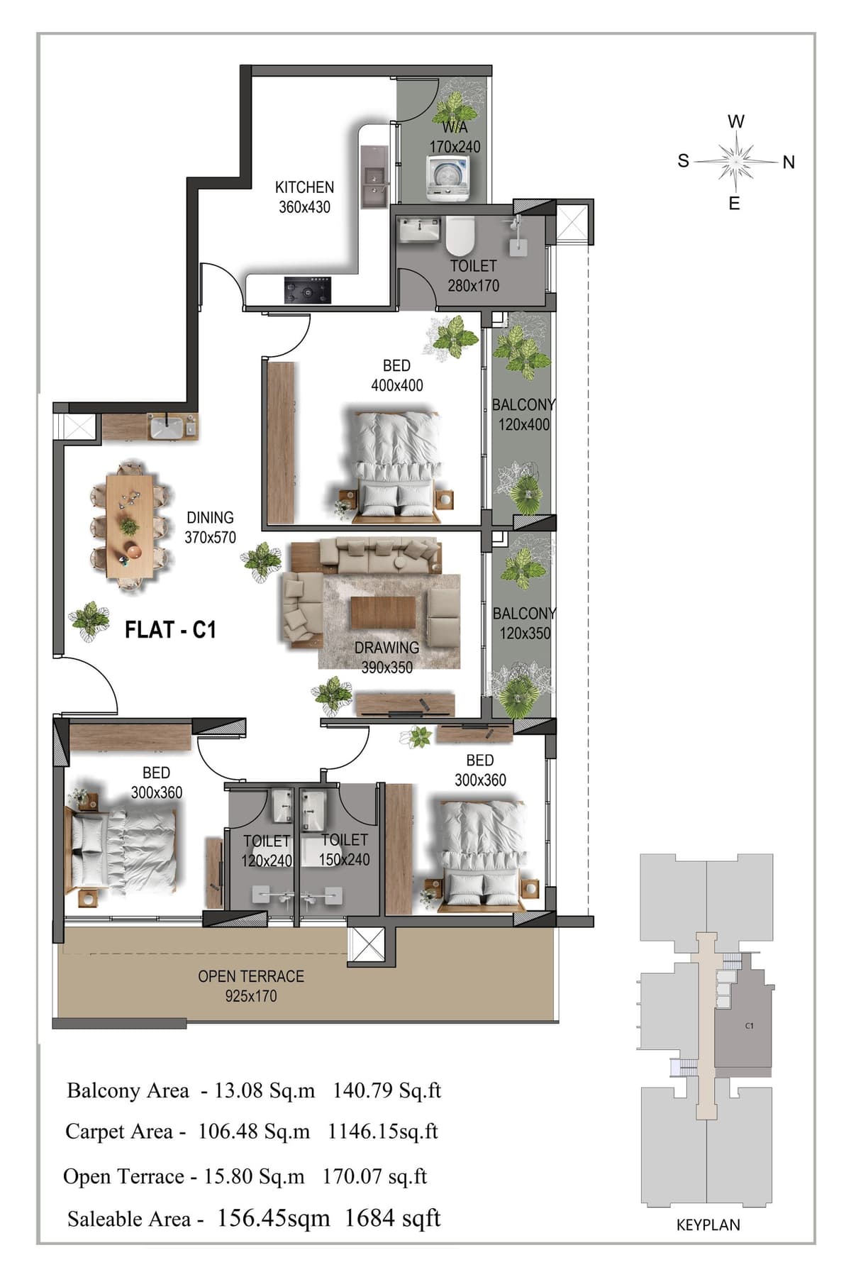 Flat C-1
