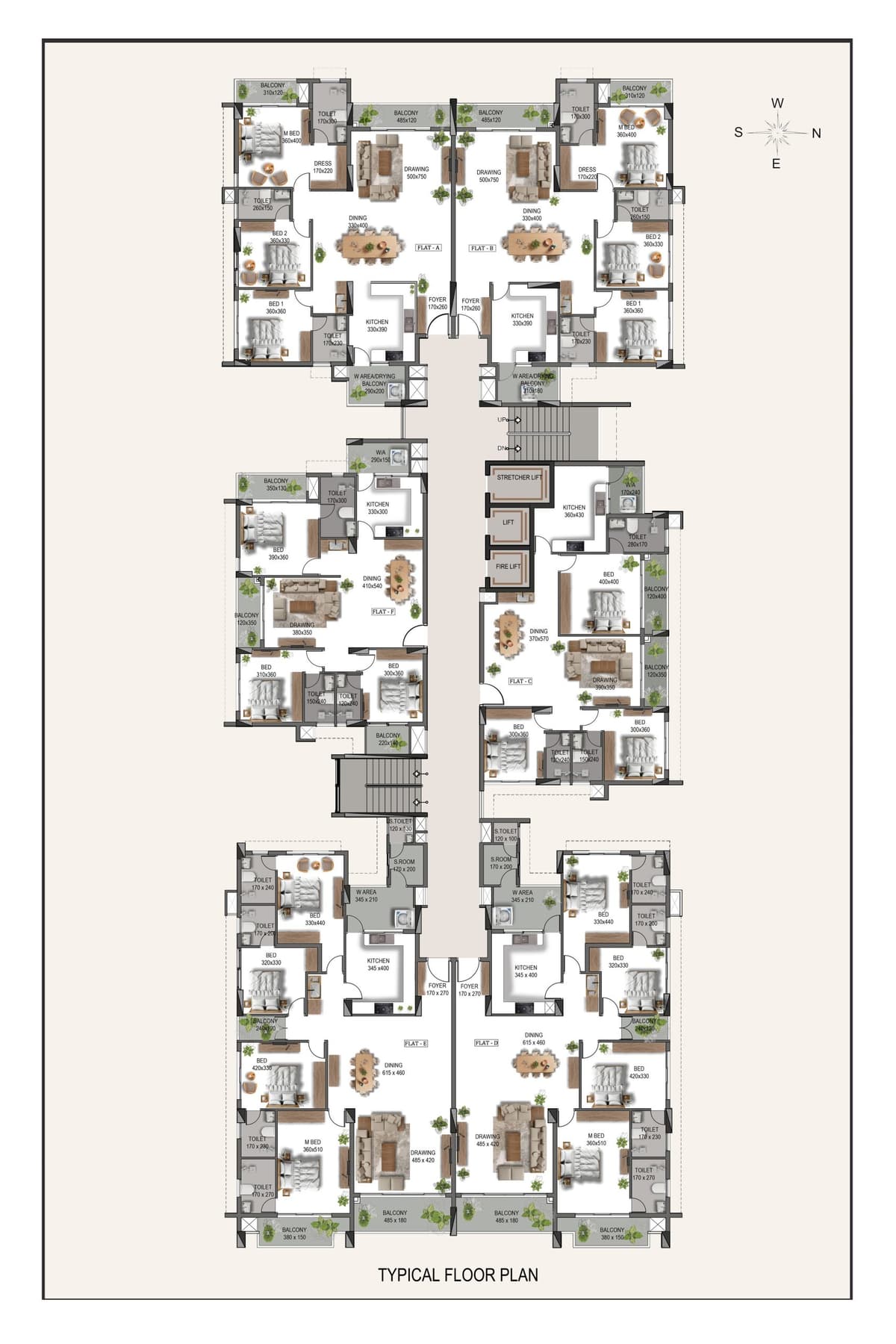 Typical Layout